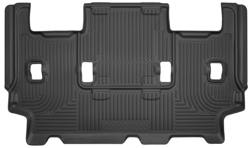 Husky Liners 07-10 Ford Expedition/Lincoln Navigator WeatherBeater 3rd Row Black Floor Liner - 2to4wheels