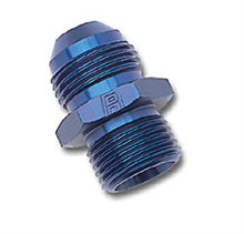 Carica l&#39;immagine nel visualizzatore di Gallery, Russell Performance -6 AN Flare to 12mm x 1.5 Metric Thread Adapter (Blue)