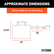 गैलरी व्यूवर में इमेज लोड करें, Curt Universal 7-Way RV Blade Trailer Brake Controller Tester