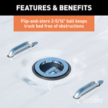 गैलरी व्यूवर में इमेज लोड करें, Curt 15-19 Chevrolet Silverado 3500 HD Double Lock EZr Gooseneck Hitch Kit w/Brackets