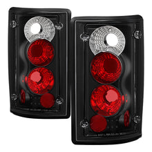 Carica l&#39;immagine nel visualizzatore di Gallery, Spyder Ford Excursion 00-06/Econoline 150/250/350/450/550 95-06 Euro Tail Lights Blk ALT-YD-FEC00-BK