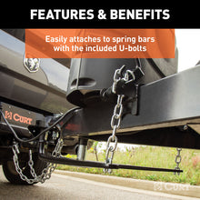 Carica l&#39;immagine nel visualizzatore di Gallery, Curt Replacement Weight Distribution Chain Kit