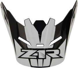 Z1R Youth Rise Visor Kit - Ascend - Black/White 0133-1056
