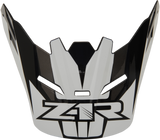 Z1R Youth Rise Visor Kit - Ascend - Black/White 0133-1056