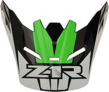 Carica l&#39;immagine nel visualizzatore di Gallery, Z1R Youth Rise Visor Kit - Ascend - Green 0133-1057