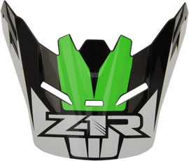 Z1R Youth Rise Visor Kit - Ascend - Green 0133-1057