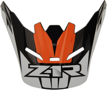 गैलरी व्यूवर में इमेज लोड करें, Z1R Youth Rise Visor Kit - Ascend - Orange 0133-1059