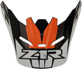 Z1R Youth Rise Visor Kit - Ascend - Orange 0133-1059