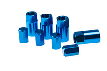 Laden Sie das Bild in den Galerie-Viewer, Wheel Mate Aluminum TPMS Valve Stem Cover - Blue Anodize