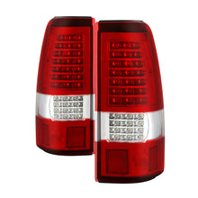 Carica l&#39;immagine nel visualizzatore di Gallery, xTune 03-06 Chevrolet Silverado 1500/2500HD LED Tail Lights - Red Clear (ALT-JH-CSIL03-CS-RC)