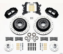 गैलरी व्यूवर में इमेज लोड करें, Wilwood Narrow Superlite 6R Front Hub &amp; 1PC Rtr Kit 12.88in Dril 60-68 Ford / Mercury Full Size