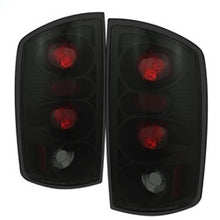 Carica l&#39;immagine nel visualizzatore di Gallery, Spyder Dodge Ram 02-06 1500/Ram 2500/3500 03-06 Euro Style Tail Lights Black Smoke ALT-YD-DRAM02-BSM