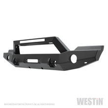 Charger l&#39;image dans la galerie, Westin 07-18 Jeep Wrangler JK WJ2 Full Width Front Bumper w/LED Light - Tex. Blk