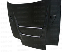 Charger l&#39;image dans la galerie, Seibon 89-94 Nissan 180SX/240SX DVII Carbon Fiber Hood