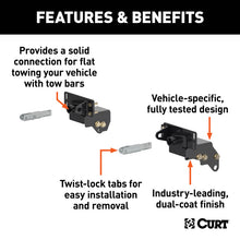 Laden Sie das Bild in den Galerie-Viewer, Curt 2017-2019 Ford F-250/F-350 Super Duty Custom Tow Bar Base Plate