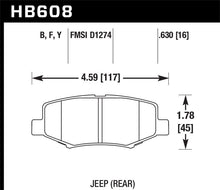 गैलरी व्यूवर में इमेज लोड करें, Hawk LTS Street Brake Pads