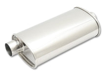 Charger l&#39;image dans la galerie, Vibrant StreetPower Oval Muffler 3.50in Inlet/Outlet (Offset-Center)