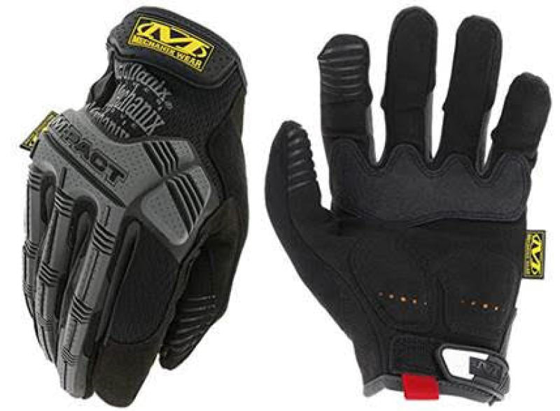 Mechanix Wear M-Pact Black/Grey - Medium 10 Pack