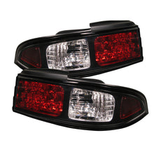 Laden Sie das Bild in den Galerie-Viewer, Spyder Nissan 240SX 95-98 LED Tail Lights Black ALT-YD-N240SX95-LED-BK