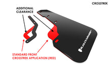 Load image into Gallery viewer, Rally Armor 18-19 Subaru XV Crosstrek Lift/AT UR Black Mud Flap w/ White Logo