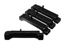Cargar imagen en el visor de la galería, Energy Suspension GM BBC Black Radiator Isolator Pad Set - 4 Row