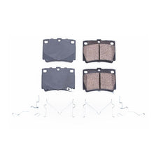 Charger l&#39;image dans la galerie, Power Stop 97-04 Mitsubishi Montero Sport Rear Z17 Evolution Ceramic Brake Pads w/Hardware