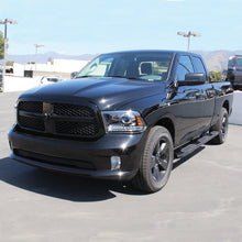 गैलरी व्यूवर में इमेज लोड करें, Westin 2009-2018 Ram/Dodge 1500 Quad Cab (6.5 ft Bed) PRO TRAXX 5 WTW Oval Nerf Step Bars - Black
