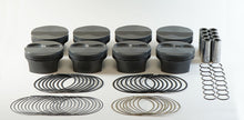 Carica l&#39;immagine nel visualizzatore di Gallery, Mahle MS Piston Set GM LS 363ci 3.800in Bore 4in Stroke 6.125in Rod .927 Pin -4cc 11.1 CR Set of 8
