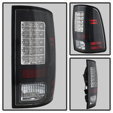 गैलरी व्यूवर में इमेज लोड करें, Spyder Dodge Ram 1500 13-14/Ram 2500 13-14 LED Tail Lights LED Model only - Blk ALT-YD-DRAM13-LED-BK