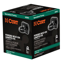 Carica l&#39;immagine nel visualizzatore di Gallery, Curt Pintle Mount Lunette Eye (60000lbs 3in I.D.)