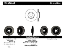 Charger l&#39;image dans la galerie, StopTech 08-09 Infiniti EX35 / 05-08 G35 / 09 G37 / 06-09 M35/M45 Drilled Right Front Rotor