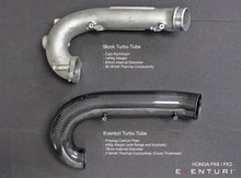 गैलरी व्यूवर में इमेज लोड करें, Eventuri Honda FK8 Civic Type R - Black Carbon Charge-Pipe