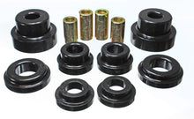 Carica l'immagine nel visualizzatore di Gallery, Energy Suspension 10 Chevy Camaro Black Rear Sub-Frame Mount Replacement Bushing Set