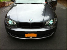 Laden Sie das Bild in den Galerie-Viewer, Spyder BMW E87 1-Series 08-11 Projector Headlights LED Halo Black High H1 Low H7 PRO-YD-BMWE87-HL-BK