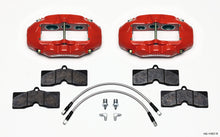 गैलरी व्यूवर में इमेज लोड करें, Wilwood D8-6 Front Caliper Kit Red Corvette C2 / C3 65-82