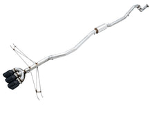 Laden Sie das Bild in den Galerie-Viewer, AWE Tuning 2016+ Honda Civic Si Track Edition Exhaust w/Front Pipe &amp; Triple Diamond Black Tips