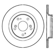 गैलरी व्यूवर में इमेज लोड करें, StopTech Power Slot SportStop 00-06 Honda S2000 Slotted Rear Right Rotor