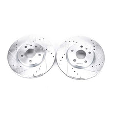 Laden Sie das Bild in den Galerie-Viewer, Power Stop 2010 Buick Allure Front Evolution Drilled &amp; Slotted Rotors - Pair
