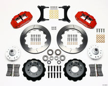 गैलरी व्यूवर में इमेज लोड करें, Wilwood Narrow Superlite 6R Front Hub Kit 12.88in Red 79-87 GM G Body