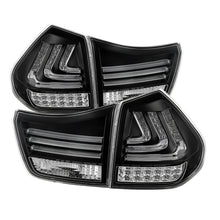 Carica l&#39;immagine nel visualizzatore di Gallery, Spyder Lexus RX330/RX350 04-09 LED Tail Lights Black ALT-YD-LRX04-LED-BK