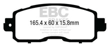 गैलरी व्यूवर में इमेज लोड करें, EBC 13+ Nissan Altima 2.5 (L33) Sedan Yellowstuff Front Brake Pads