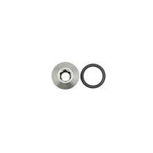 Charger l&#39;image dans la galerie, DeatschWerks 6AN ORB Male Plug Low Profile Internal Allen/Hex (Incl O-Ring) - Anodized Matte Black