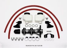 गैलरी व्यूवर में इमेज लोड करें, Wilwood Tandem Remote Master Cylinder - 1in Bore Black