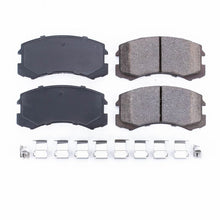 Cargar imagen en el visor de la galería, Power Stop 02-07 Mitsubishi Lancer Front Z17 Evolution Ceramic Brake Pads w/Hardware
