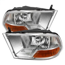 Laden Sie das Bild in den Galerie-Viewer, Xtune Dodge Ram 1500 09-12 ( Non Quad Headlights ) Crystal Headlights Chrome HD-JH-DR09-AM-C