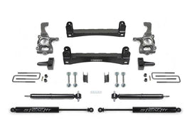 Fabtech 15-18 Ford F150 2WD 4in Basic System w/Rear Stealth Shocks