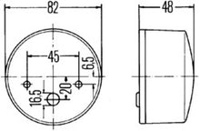 Cargar imagen en el visor de la galería, Hella Lamp Blpo Yell/White 2Be