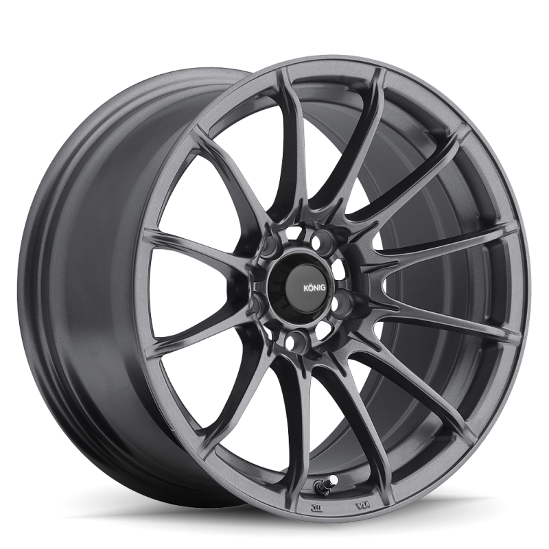 Konig Dial In 15x9 4x100 ET35 Matte Grey - 2to4wheels