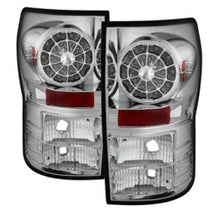 Charger l&#39;image dans la galerie, Spyder Toyota Tundra 07-13 LED Tail lights Chrome ALT-YD-TTU07-LED-C