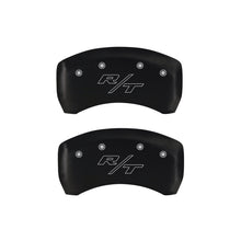 Charger l&#39;image dans la galerie, MGP 4 Caliper Covers Engraved Front Charger Engraved Rear RT Red finish silver ch